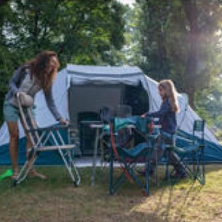 Les Hortensias Grande Tente Familiale Deux Chambres Et Sejour Vue Mer Sur Camping Nature Plestin-les-Grèves 외부 사진